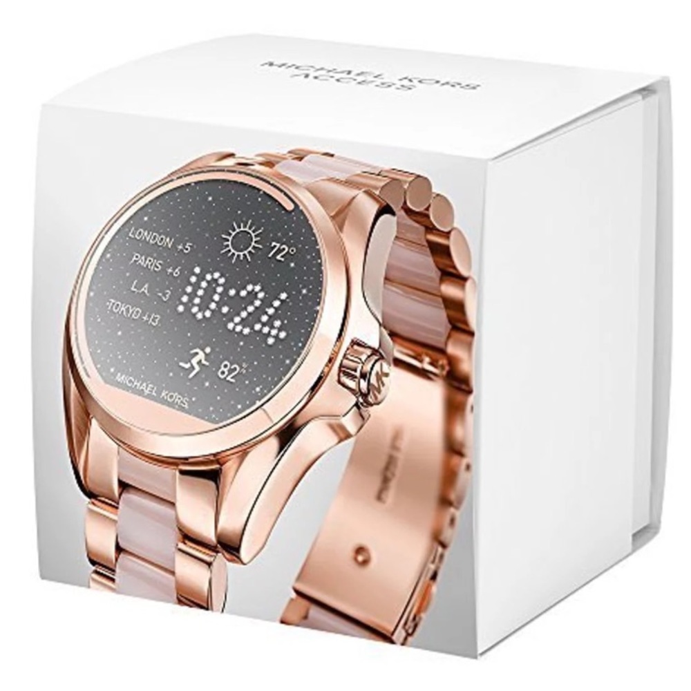 NWT Michael Kors Rose Gold Smart Watch